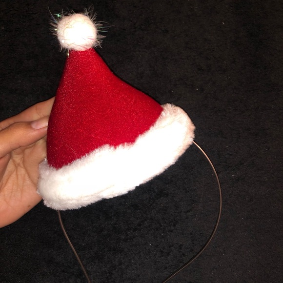 Mini Santa Costume Hat Headband - Picture 8 of 9